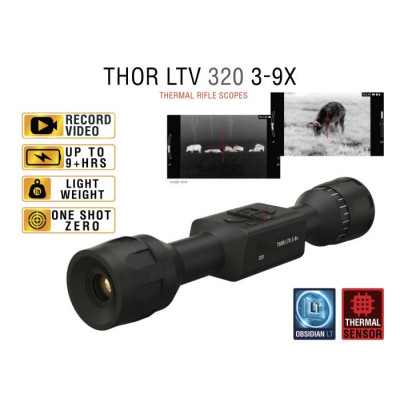 ATN ThOR LTV 320 3-9x Thermal Rifle Scope Video Recording