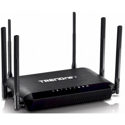TRENDnet AC3200 Gigabit Tri-Band Wi-Fi Router, DD-WRT Compatible, Tri-Band, Smart Connect, 1GHz dual core processor, VPN, TEW-828DRU