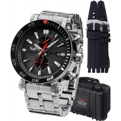 Чоловічий годинник Vostok Europe VK61-575A588-31995