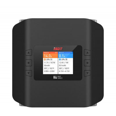 Зарядний пристрій ISDT K4 AC 400W DC 600Wx2 (ISDT-K4)