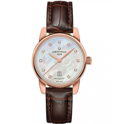 Жіночий годинник Certina DS Podium Lady Automatic Diamonds C001.007.36.116.00 (C0010073611600)
