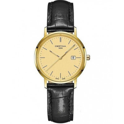 Жіночий годинник Certina Heritage Priska Gold Lady 18 K C901.210.16.021.00 (C9012101602100)