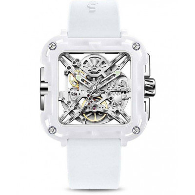 Жіночий годинник Ciga Design Design X Series Ceramic Skeleton X012-WS02-W5WH