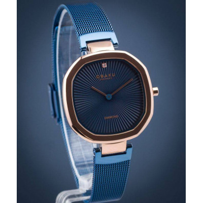 Жіночий годинник Obaku Brilliant Ocean Diamond V277LXVLML