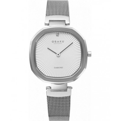 Жіночий годинник Obaku Brilliant Steel Diamond V277LXCIMC