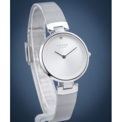 Жіночий годинник Obaku Diamant V256LXCIMC