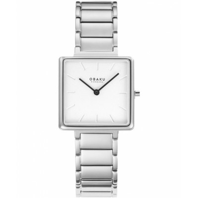 Жіночий годинник Obaku Firkant Brace V259LXCISC