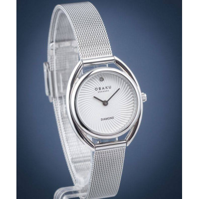 Жіночий годинник Obaku Juvel Diamond V286LXCIMC