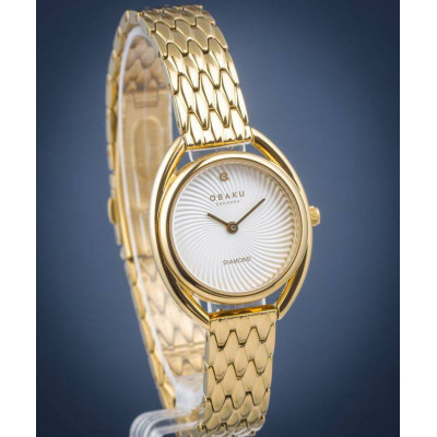 Жіночий годинник Obaku Juvel Diamond V286LXGISG