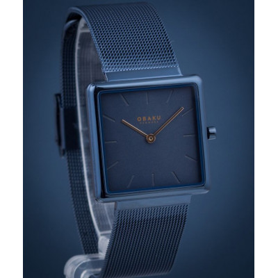 Жіночий годинник Obaku Kvadrat V236LXLLML