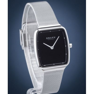 Жіночий годинник Obaku Tern Lille Onyx V267LXCBMC