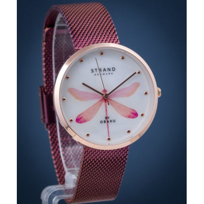 Жіночий годинник Strand by Obaku Dragonfly S700LXVWMD-DDP