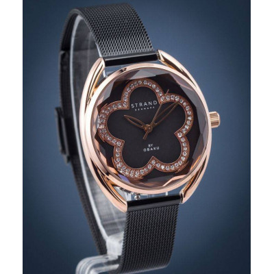 Жіночий годинник Strand by Obaku Rose S734LXVBMB