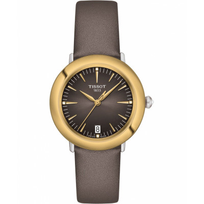 Жіночий годинник Tissot Glendora 18K Gold Diamonds T929.210.46.066.00 (T9292104606600)
