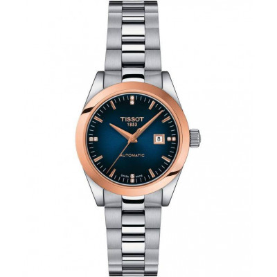 Жіночий годинник Tissot T-My Lady Automatic 18k Gold Bezel Diamonds T930.007.41.046.00 (T9300074104600)