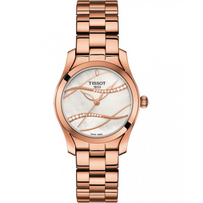 Жіночий годинник Tissot T-Wave Diamonds T112.210.33.111.00 (T1122103311100)