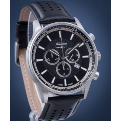 Чоловічий годинник Adriatica Titanium Chronograph A8281.4216CH