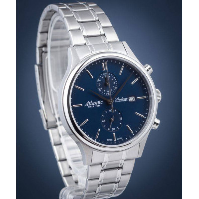 Чоловічий годинник Atlantic Seabase Chronograph 64457.41.51