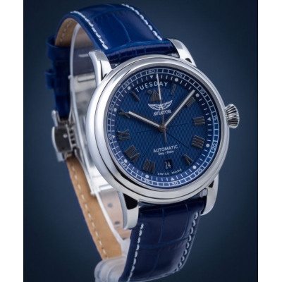 Чоловічий годинник Aviator Douglas Day-Date V.3.35.0.276.4