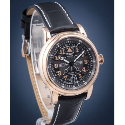 Чоловічий годинник Aviator Douglas Day-Date Polish Limited Edition V.3.36.2.294.4 PL