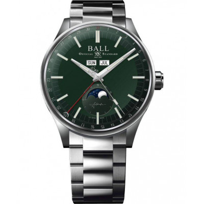 Чоловічий годинник Ball Engineer II Moon Calendar Limited Edition NM3016C-S1J-GR