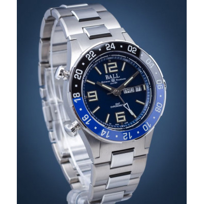 Чоловічий годинник Ball Roadmaster Marine GMT Titanium Automatic Chronometer Limited Edition DG3030B-S1CJ-BE