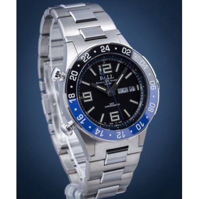 Чоловічий годинник Ball Roadmaster Marine GMT Titanium Automatic Chronometer Limited Edition DG3030B-S1CJ-BK