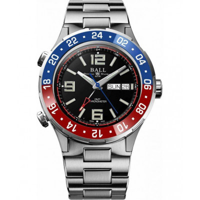 Чоловічий годинник Ball Roadmaster Marine GMT Titanium Automatic Chronometer Limited Edition DG3030B-S4C-BK