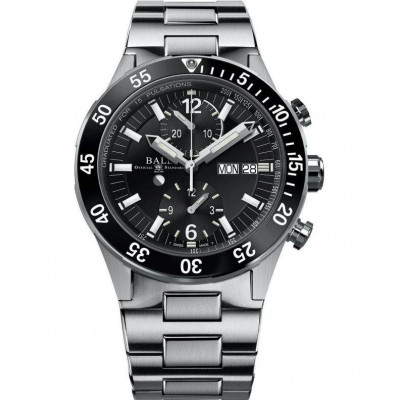 Чоловічий годинник Ball Roadmaster Rescue Chronograph Limited Edition DC3030C-S-BK