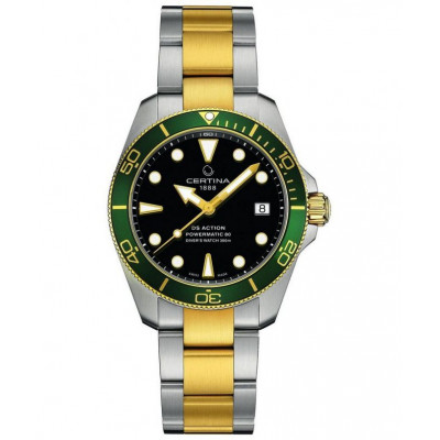 Чоловічий годинник Certina Aqua DS Action Diver C032.807.22.051.01 (C0328072205101)