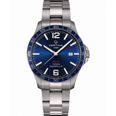 Чоловічий годинник Certina DS-8 Automatic Titanium C033.807.44.047.00 (C0338074404700)