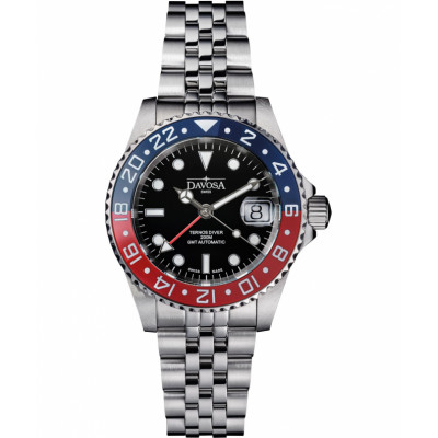 Чоловічий годинник Davosa Ternos Diver GMT Automatic 161.590.06