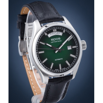 Чоловічий годинник Epos Passion Day Date 3501.142.20.93.25