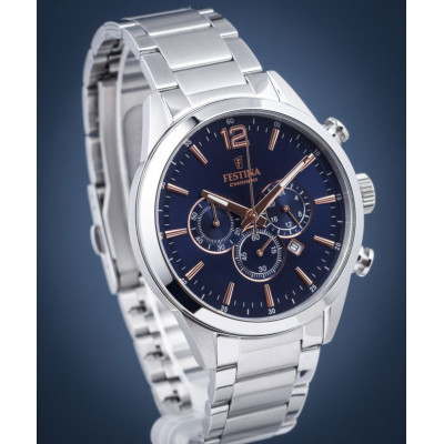 Чоловічий годинник Festina Timeless Chronograph F20343\/9