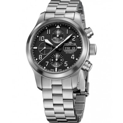 Чоловічий годинник Fortis Aeromaster Steel Chronograph F4040000