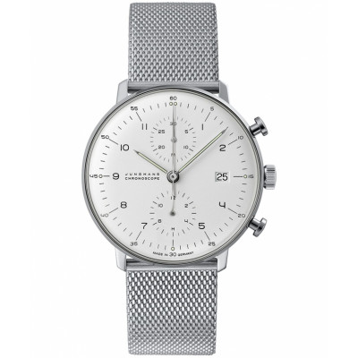 Чоловічий годинник Junghans max bill Chronoscope 027\/4003.46