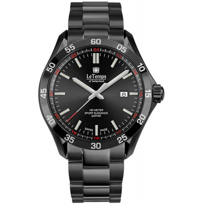 Чоловічий годинник Le Temps LT1040.125BS02