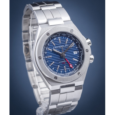 Чоловічий годинник Herbelin Cap Camarat GMT Limited Edition 1445\/B15