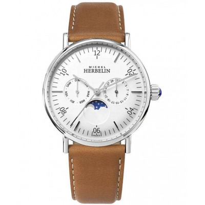Чоловічий годинник Herbelin Inspiration Moon Phase 12747\/AP11GO