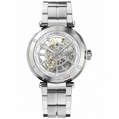 Чоловічий годинник Herbelin Newport Skeleton Automatic 1868\/BSQ12