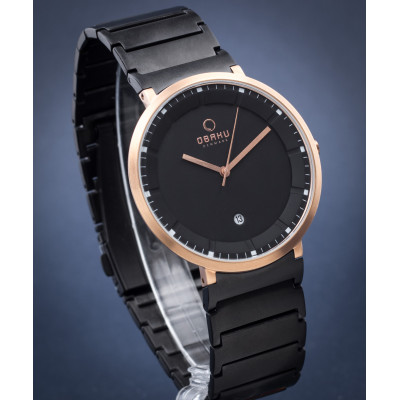 Чоловічий годинник Obaku V147GVBSB