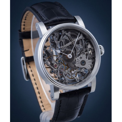 Чоловічий годинник Schaumburg Unikatorium Palaonhorologie Skeleton SCH-UNPAL