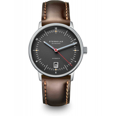 Чоловічий годинник Sternglas S02-NP11-BR03