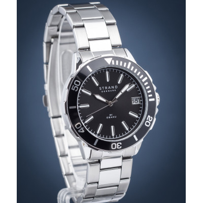 Чоловічий годинник Strand by Obaku S744GDCBSC
