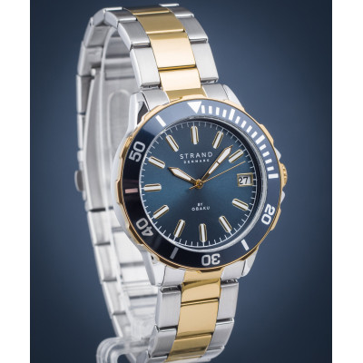 Чоловічий годинник Strand by Obaku S744GDFLSF