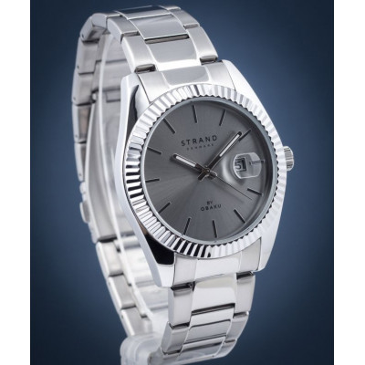 Чоловічий годинник Strand by Obaku Wellington S721GDCJSC-DS