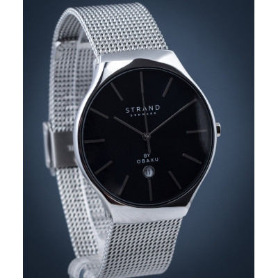Чоловічий годинник Strand by Obaku S701GDCLMC
