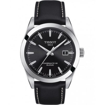 Чоловічий годинник Tissot Gentleman Powermatic 80 Silicium T127.407.16.051.00 (T1274071605100)