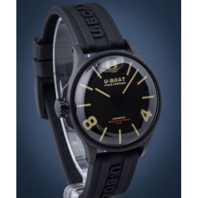 Чоловічий годинник U-Boat Darkmoon Black IBP 9019