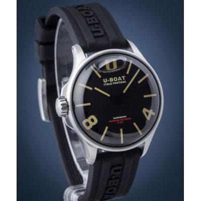 Чоловічий годинник U-Boat Darkmoon Black SS 9018